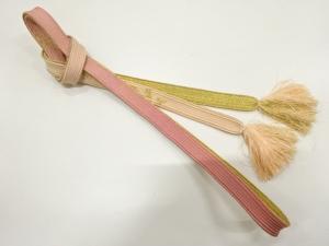 正絹　手組帯締め